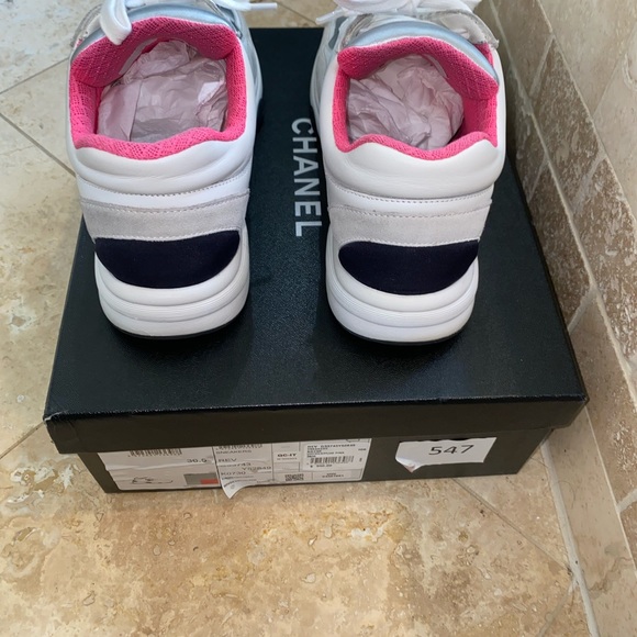 **SOLD** Chanel Classic Trainer sneakers 36.5 - Picture 5 of 11